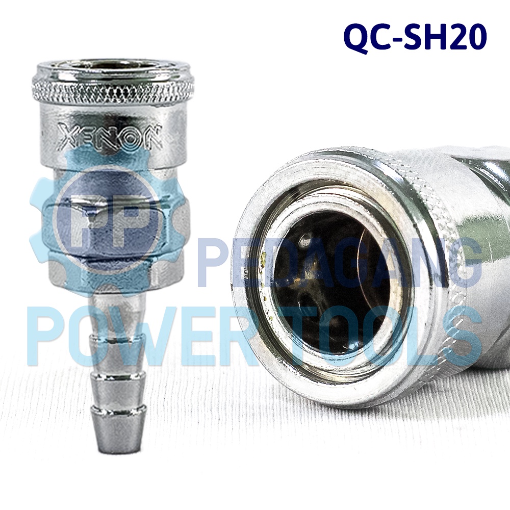 XENON SH20 KOPLER ANGIN SAMBUNGAN SELANG RECOIL KOMPRESOR SOCK COUPLER