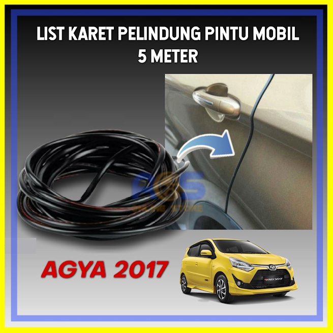 LIST KARET PELINDUNG PINTU MOBIL AGYA 2017