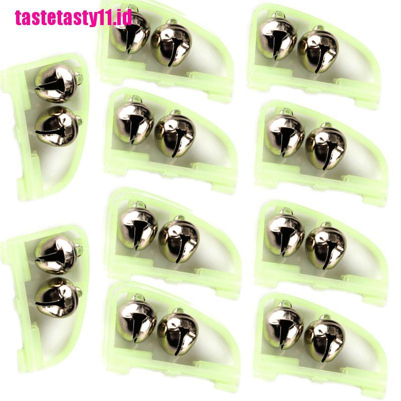 1 Pc Klip Umpan Pancing Twin Bell Bercahaya