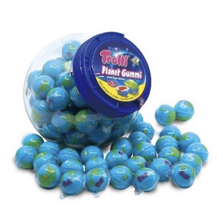 

[PRODUK MMNYK] [1pcs] Trolli Planet Gummy / Dragon Pop / Super Kick / Stella Ball Made In Korea INT