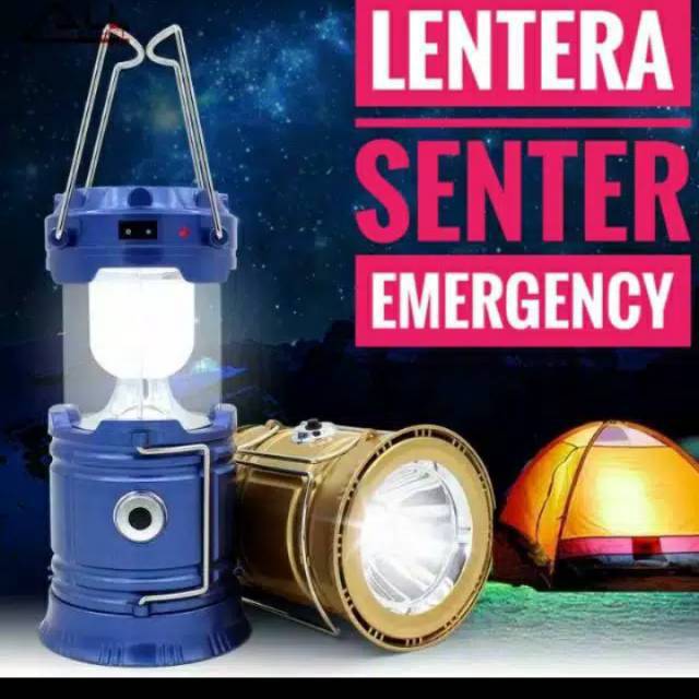 Lentera multifungsi + senter lampu mati ttp nyala