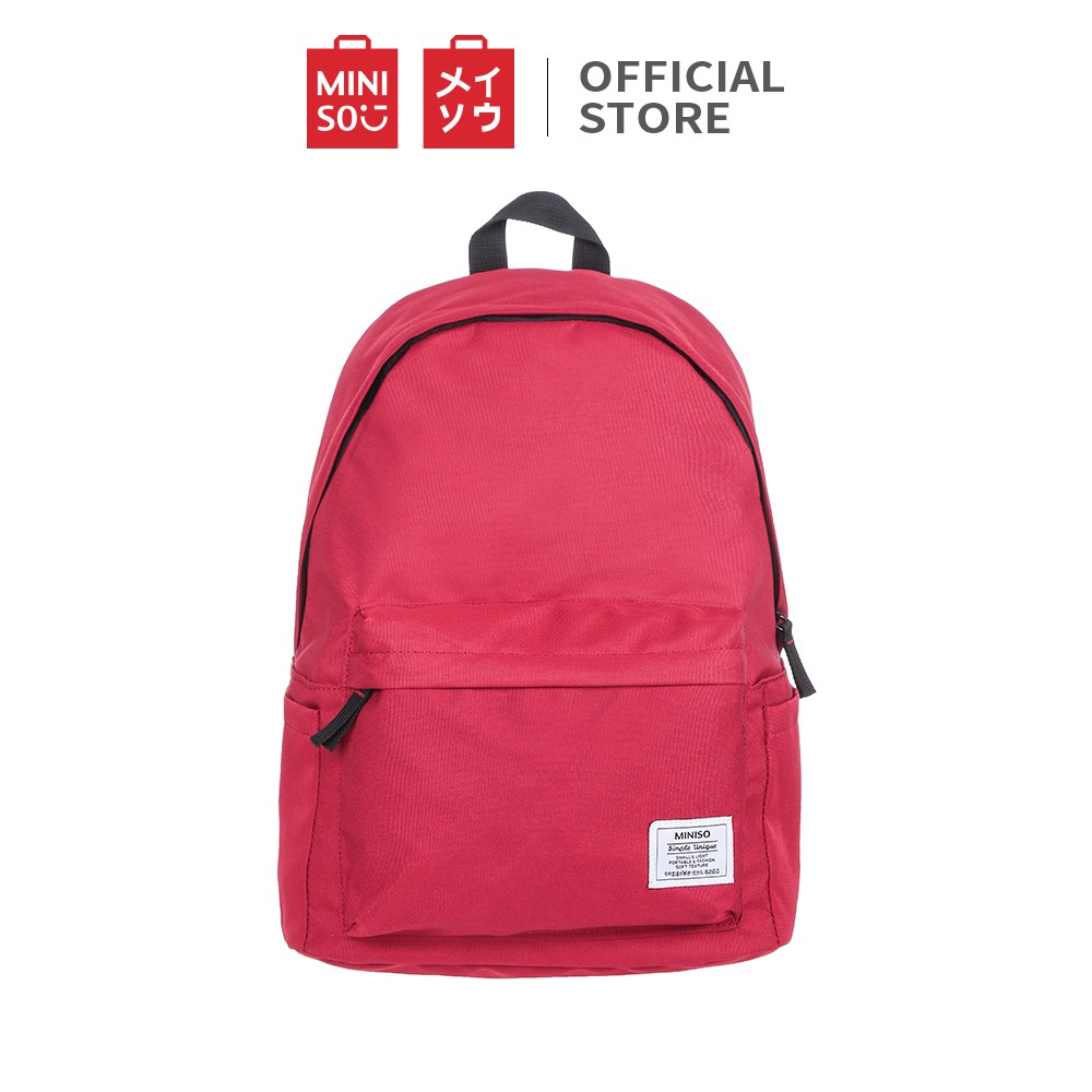 MINISO Tas Ransel Backpack Tas Pungung Travel Sekolah MINISO Tas Ransel Backpack Tas Pungung Travel Sekolah