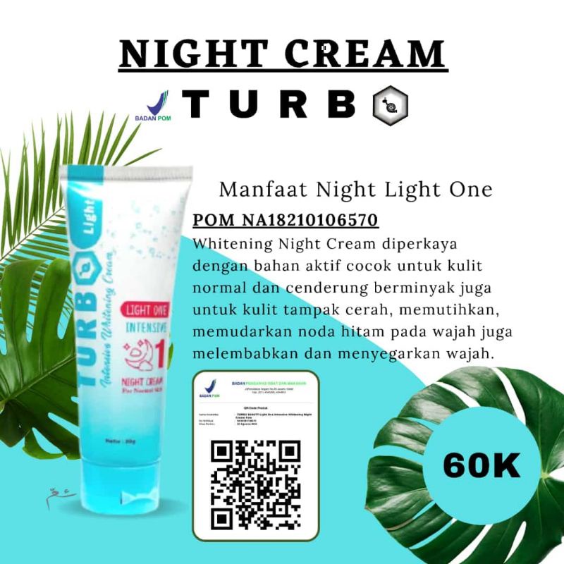 Day/Night 01 Cream Turbo BPOM