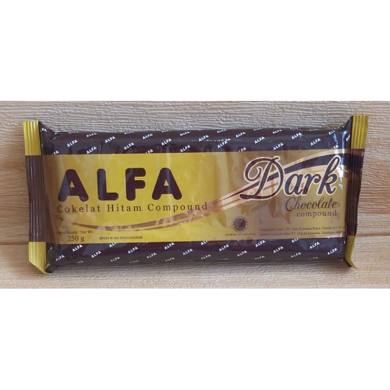 

✔MURAH Alfa Dark Chocolate 250gr / Coklat Alfa / Alfa Coklat