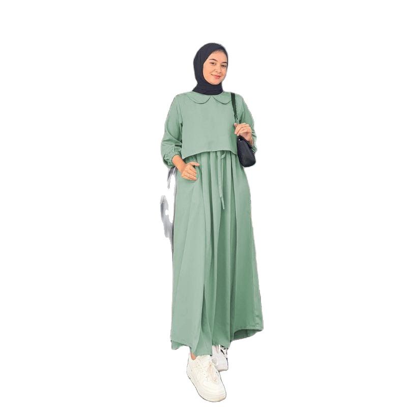 ZASKIYA - Niami Dress Remaja / Gamis Zayyra Fashion Muslim Wanita