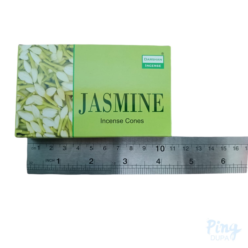 Dupa Tumpeng Jasmine Cone Aroma Hio Melati by Darshan India Isi 10 Pcs