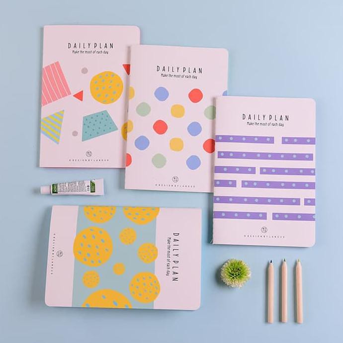 

Daily Plan Colored Weekly Planner A5 / Buku Perencanaan Mingguan