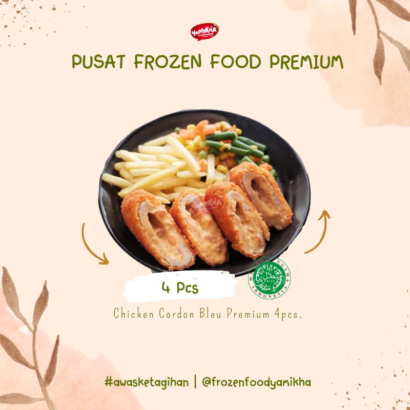 

CHICKEN CORDON BLEU PREMIUM