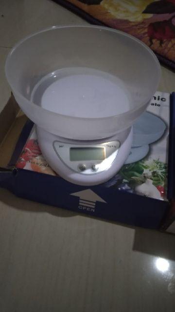 Timbangan Digital Mangkok 5 Kg B05 / Timbangan Dapur Kue Roti Digital / Kitchen Scale