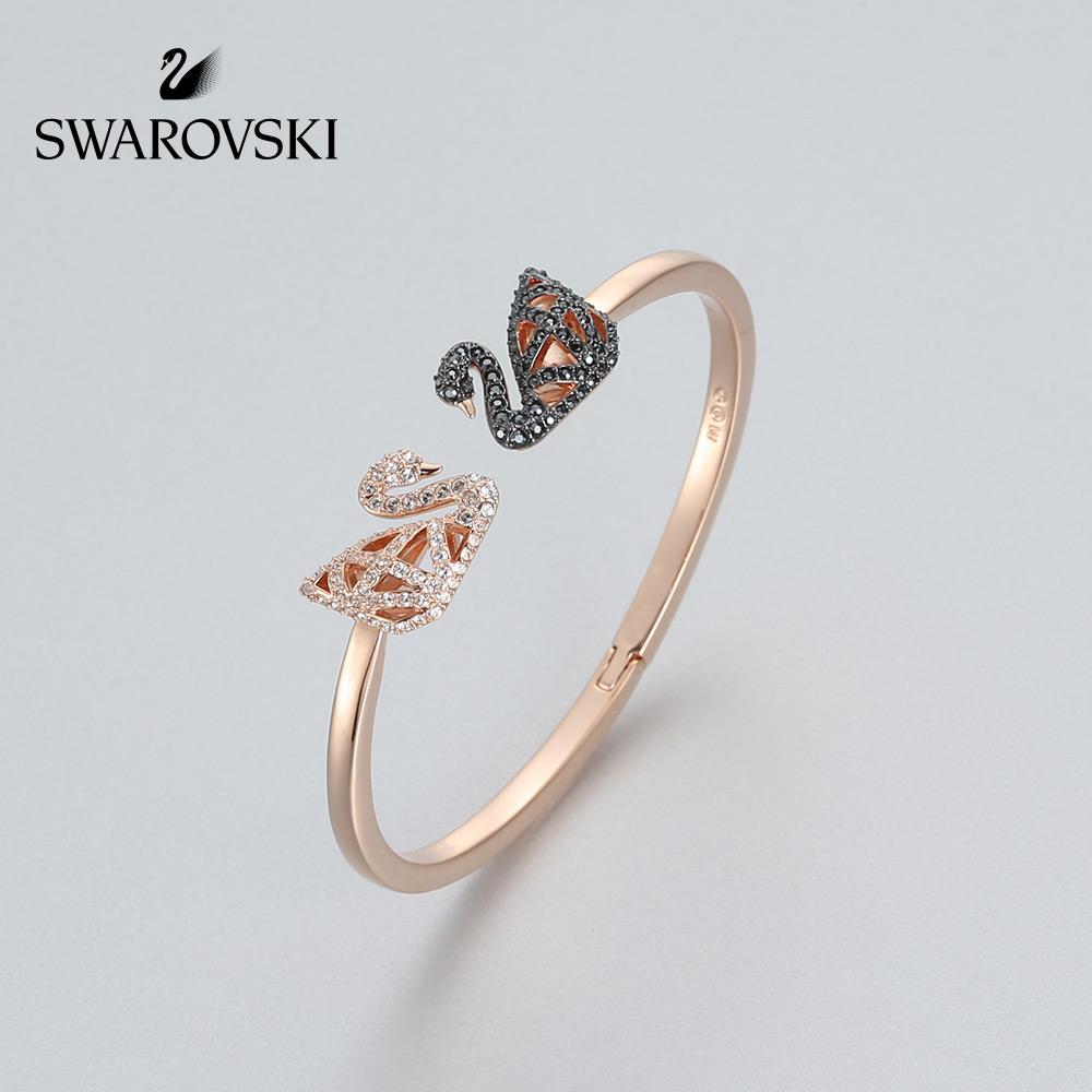 SWA Gelang  FACET SWAN  Swans LouKong Bracelet Kristal 