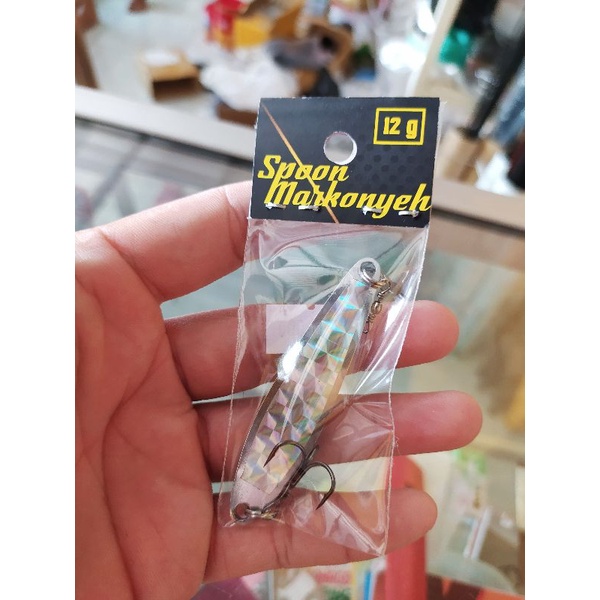 Lure Umpan Casting UL Ultralight Spoon 12gram Markonyeh Killer