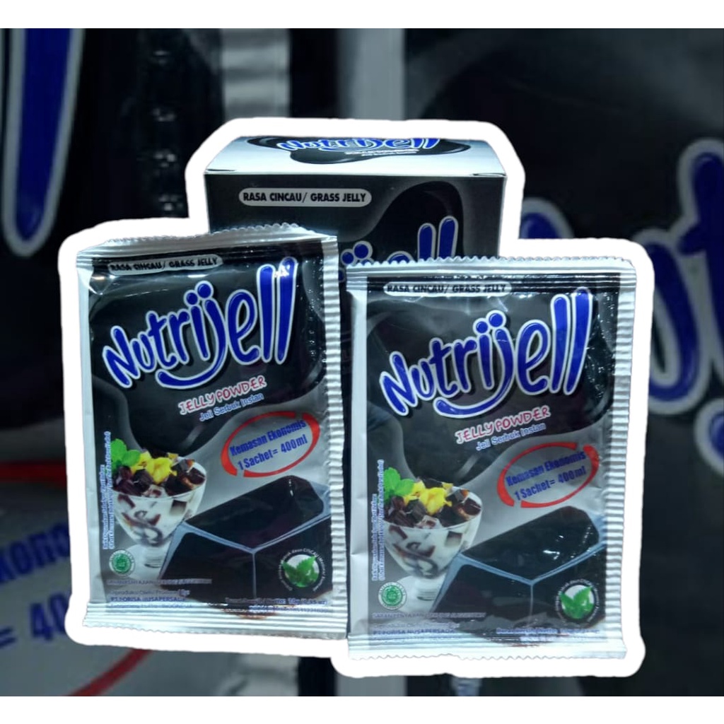 Kendi Mart - Nutrijell 10 gr Jelly Powder Nutrijel kemasan ekonomis varian rasa buah - NUTRIJELL EKONOMIS