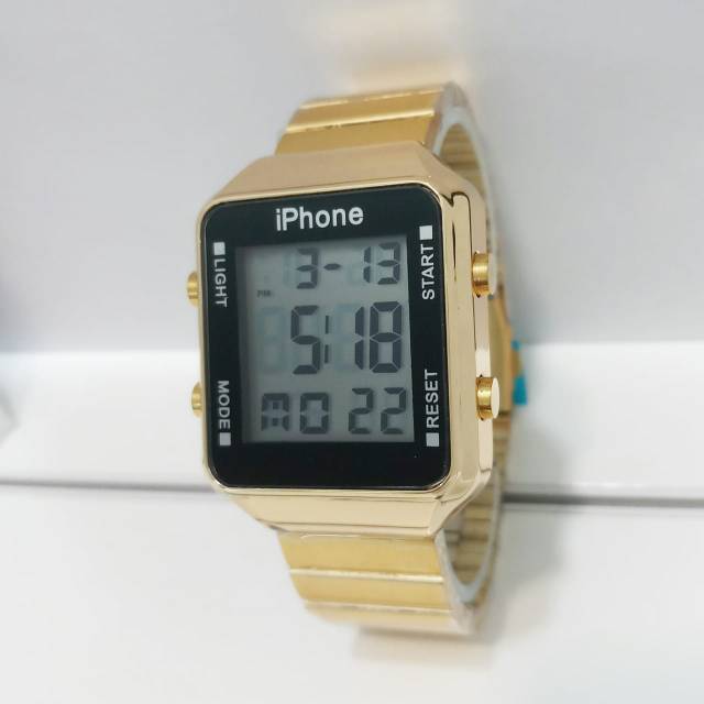 Iphone Jam Tangan Wanita Stainless