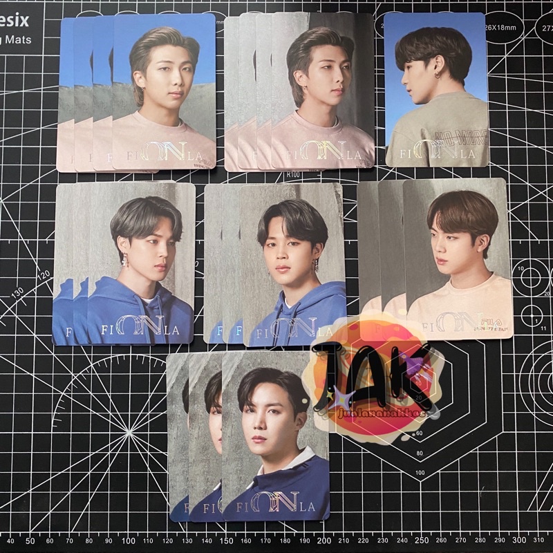 Ready - Photocard Fila x ON BTS Official PC