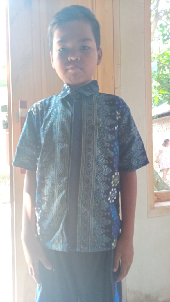 Wm>couple  Batik Couple Batik Keluarga Batik Toraja Biru Navy Batik Termurah Konveksi Sendiri