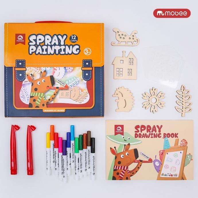 

mobee spray painting set children art craft set