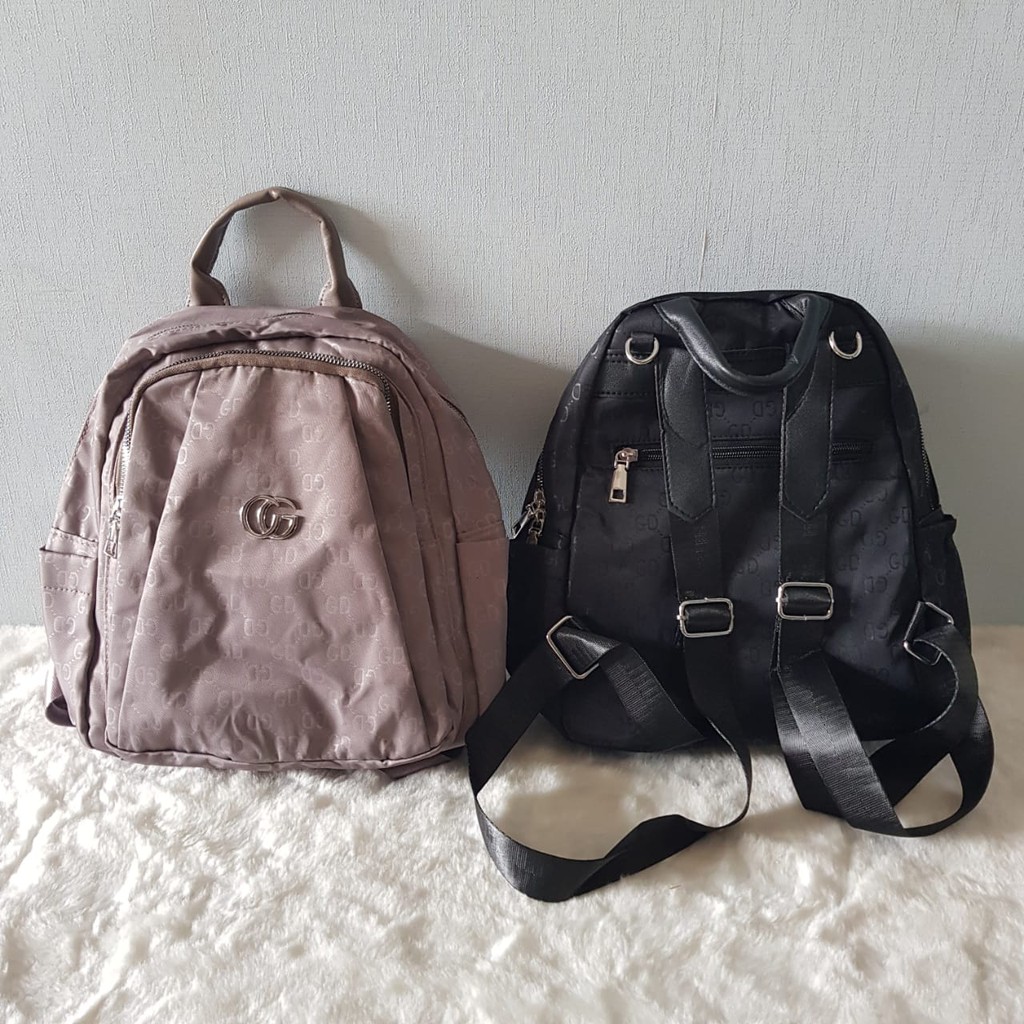 Tas Ransel Wanita Import Backpack Canvas Wanita 9524