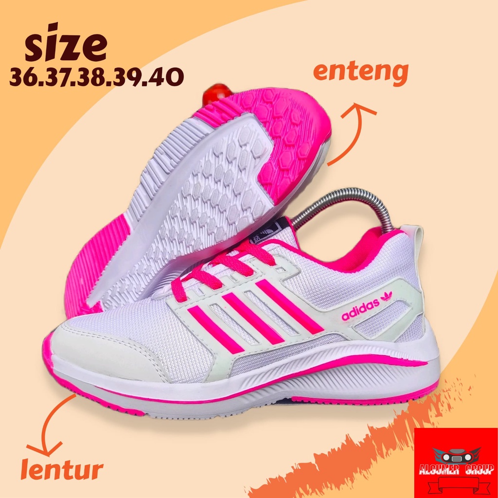 SEPATU WANITA ADIDA NEO SPORT, SNEAKERS CEWEK, SEPATU OLAHRAGA WANITA, ENTENG DAN LENTUR, SEPATU SENAM, SEPATU LARI, SEPATU OLAHRAGA