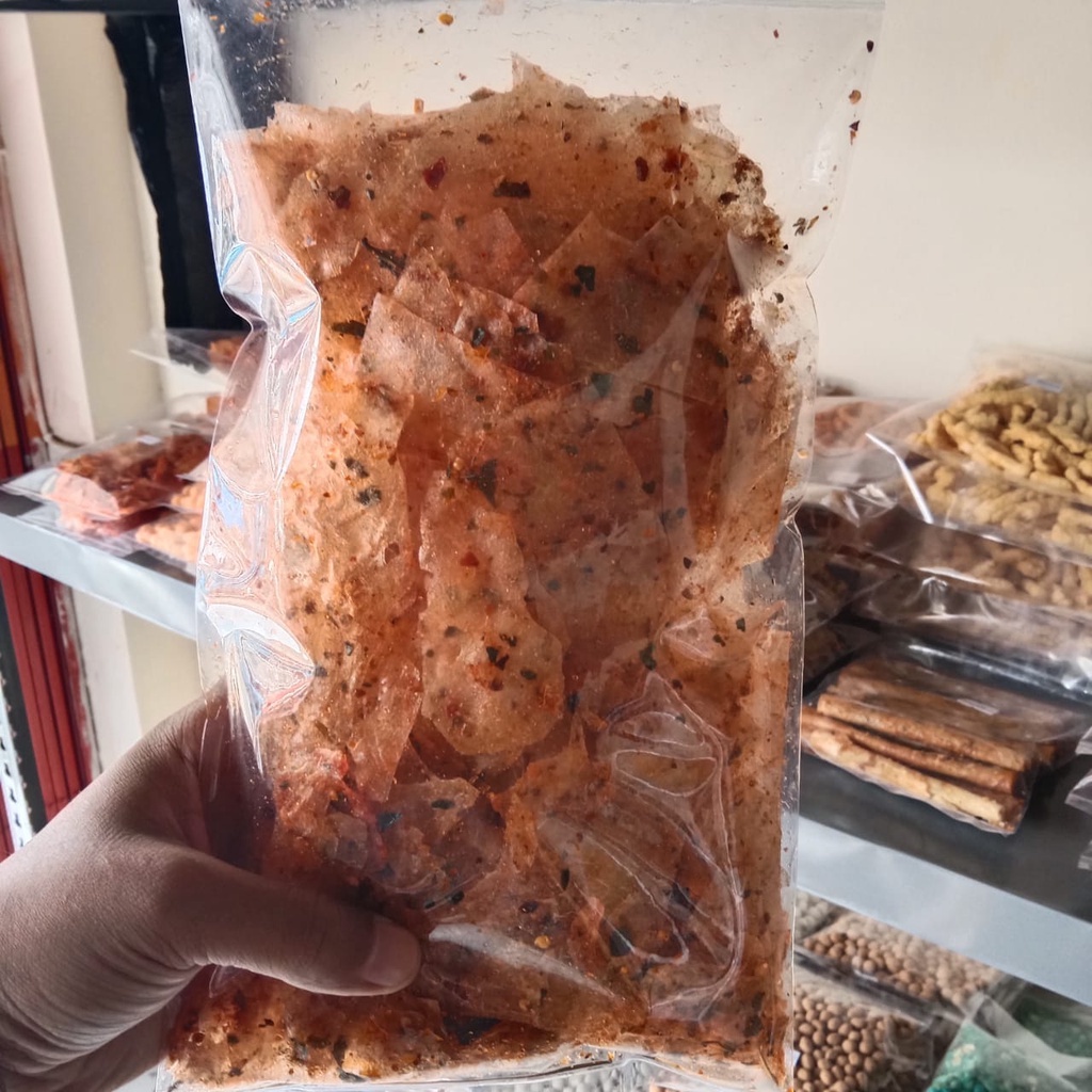 Jual Snack Kiloan Keripik Kaca Gram Kripik Kiloan Jajanan Cemilan