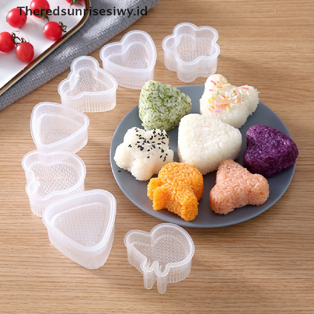 # Alat Rumah Tangga # 7pcs Cetakan Nasi Sushi DIY