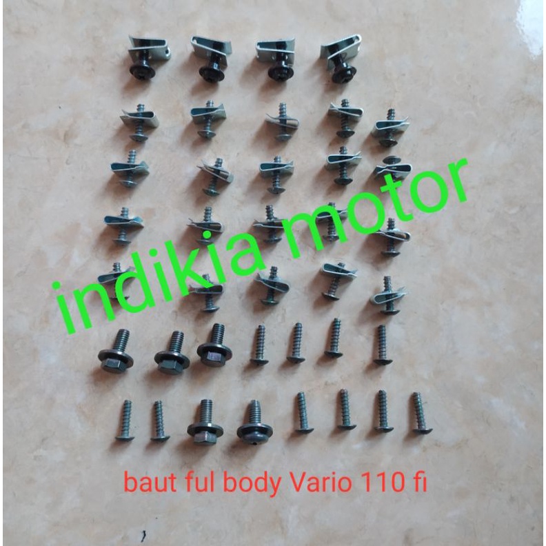 baud baut full body Vario 110 fi led 2014 - 2018