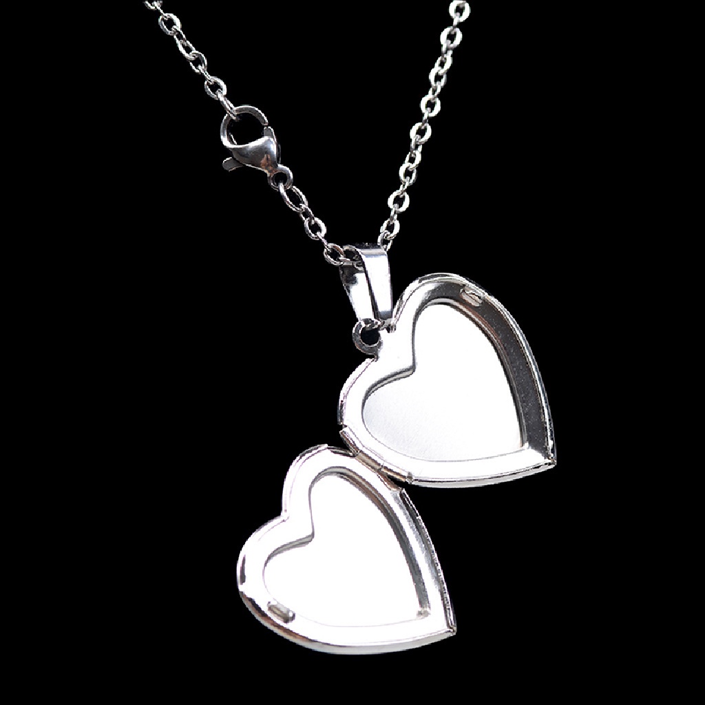 5026-4 Mood Necklaces Heart Pendant Necklace Temperature Control Color Change Necklace 5026-4