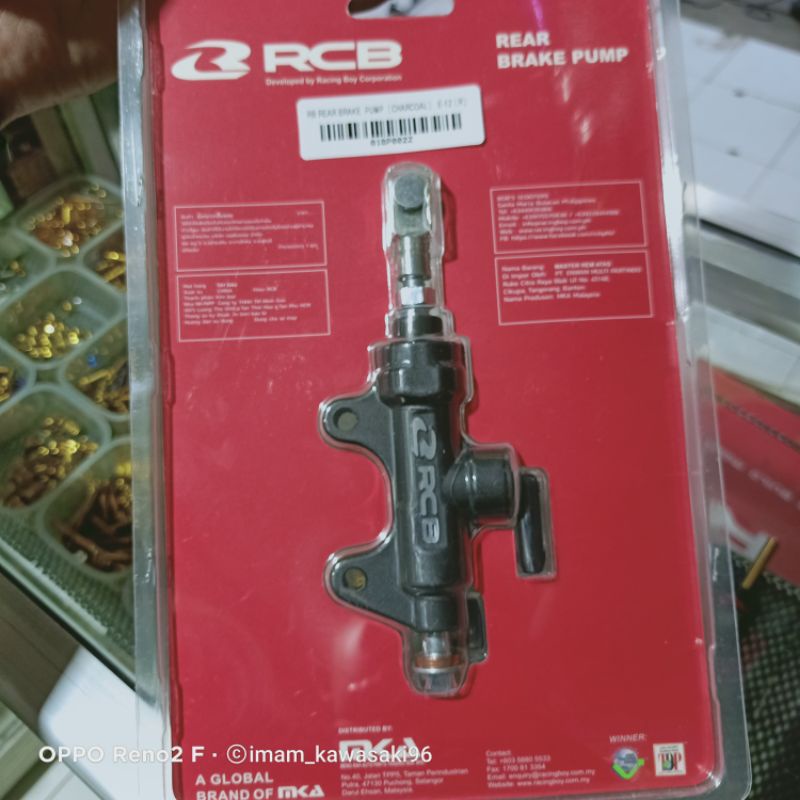 master rem belakang RCB original universal ninja Fu Vixion