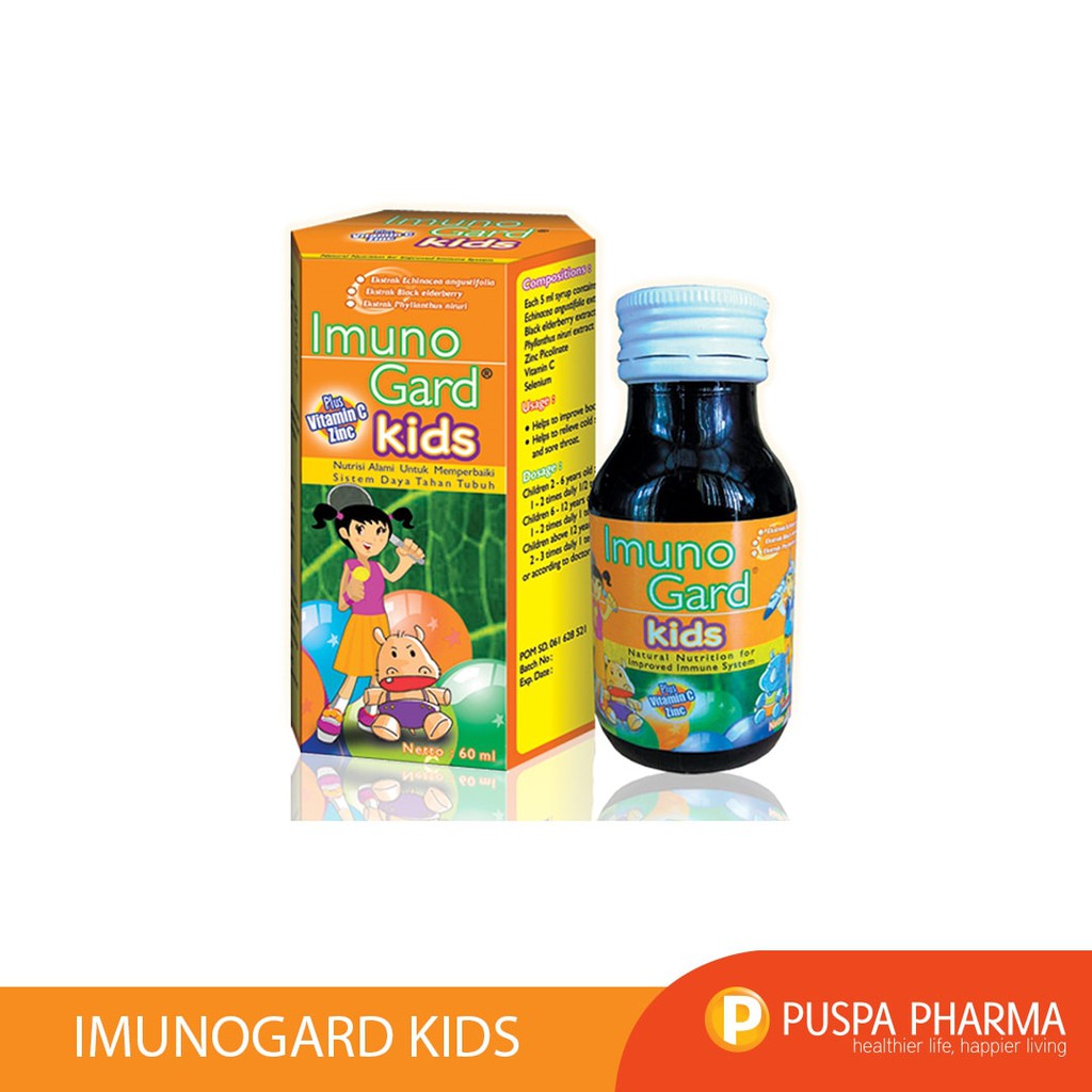 

Imunogard Kids - Membantu memelihara daya tahan tubuh