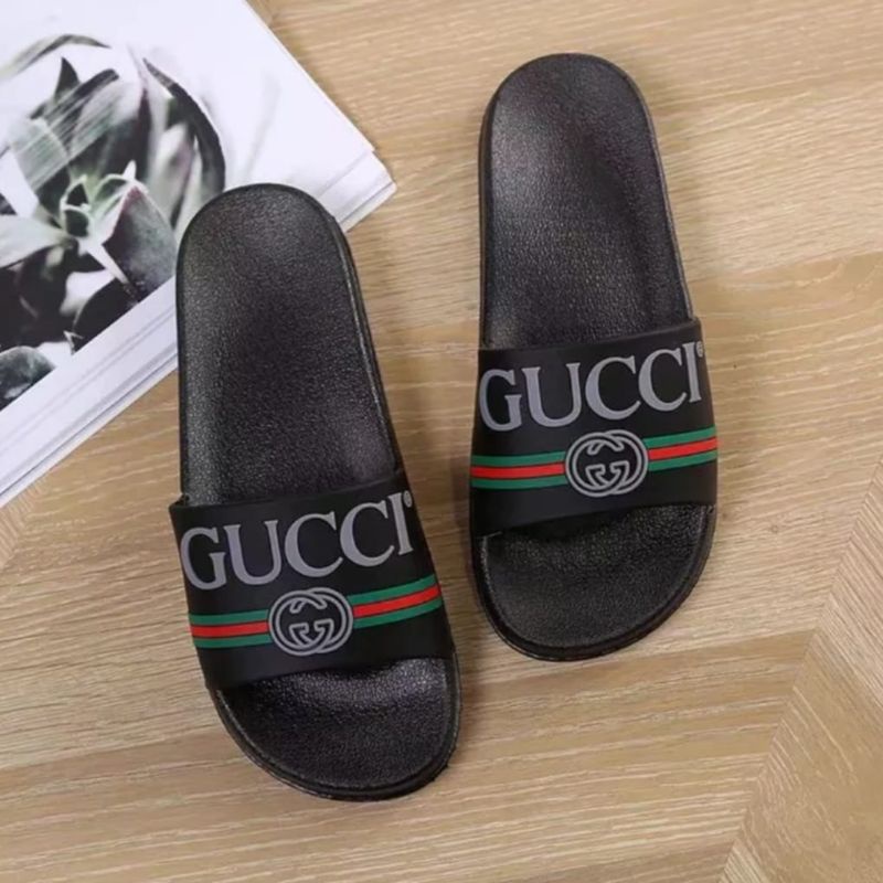 Sandal Slide Pria &amp; Wanita Guc-ci