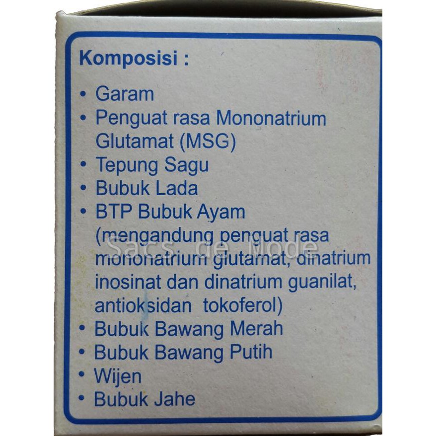 

9BB8 BUMBU MASAK CAP ATOOM BULAN / ATOM BULAN (7GR X 20 SACHET) F4F3