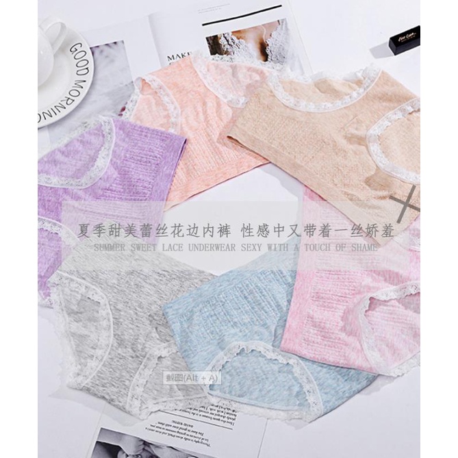 UNDR133 CD Remaja Imut Celana Dalam Wanita Import Celana Dalam Remaja Dewasa Fashion 25gr-2