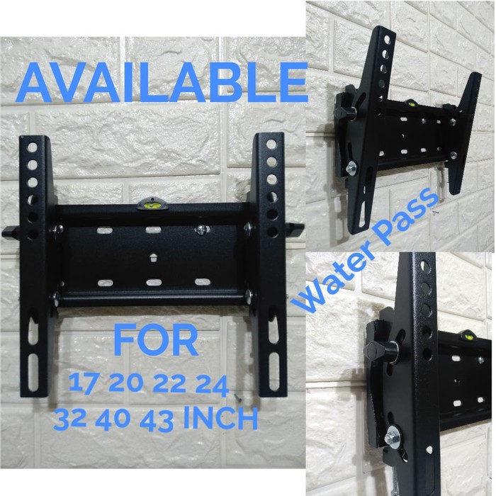 Bracket TV Braket Tv 43 inch 42 inch 40 inch 32 inch 24 inch 14 inch" bahan tebal