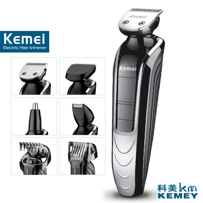 Portable Professional Broadcare Kemei Km-1832 5 in 1 Hair Clipper Trim
