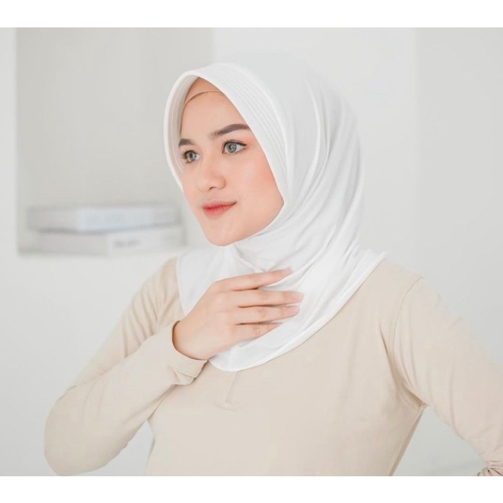 HIJAB SPORT /JILBAB SPORT BERKUALITAS HARGA TERJANGKAU / HIJAB INSTANT SPORT HIGH QUALITY | HIJAB INSTANT SPORT | HIJAB VOLLY HIGHG QUALITY-BW