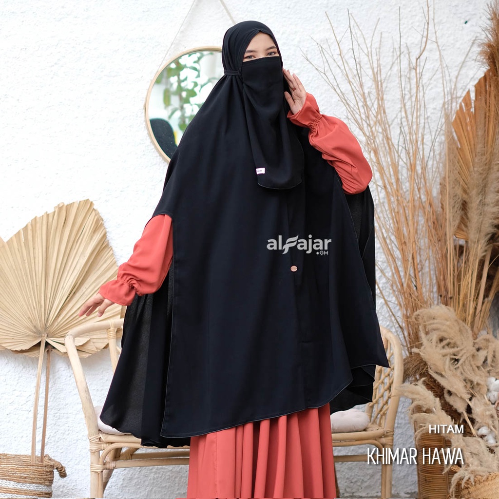 Khimar Jumbo Handsplit Hawa by Alfajar