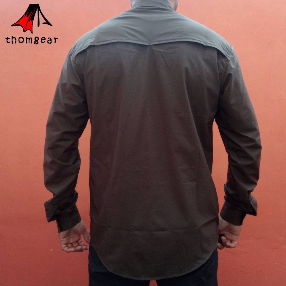 Thomgear Kemeja Tnf Outdoor Lapangan Tactical Material Despo Stretch Quick Dry Waterrepellant