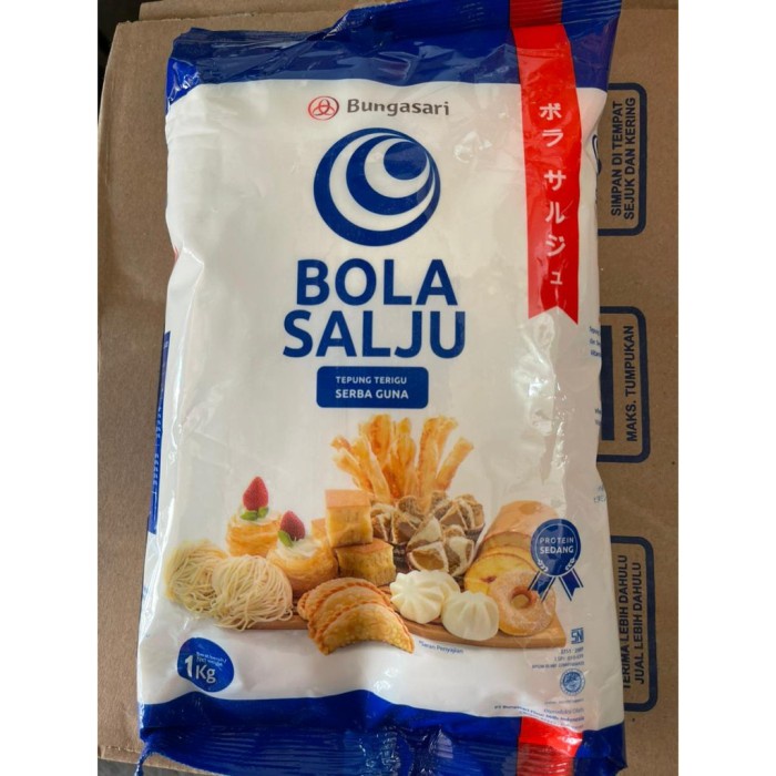 

BISA COD Tepung Terigu Bola Salju 10x1kg - Protein Sedang