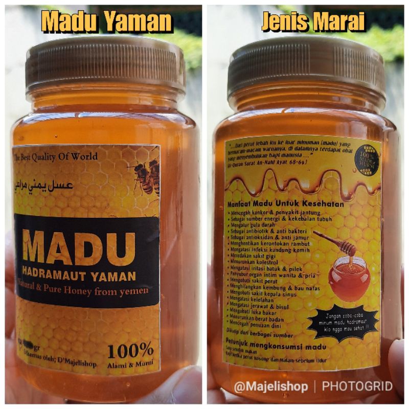 

Madu Yaman 500 gram #maduhadramaut #madumarai #asl #madu original 100% #maduterbaik #maduenak