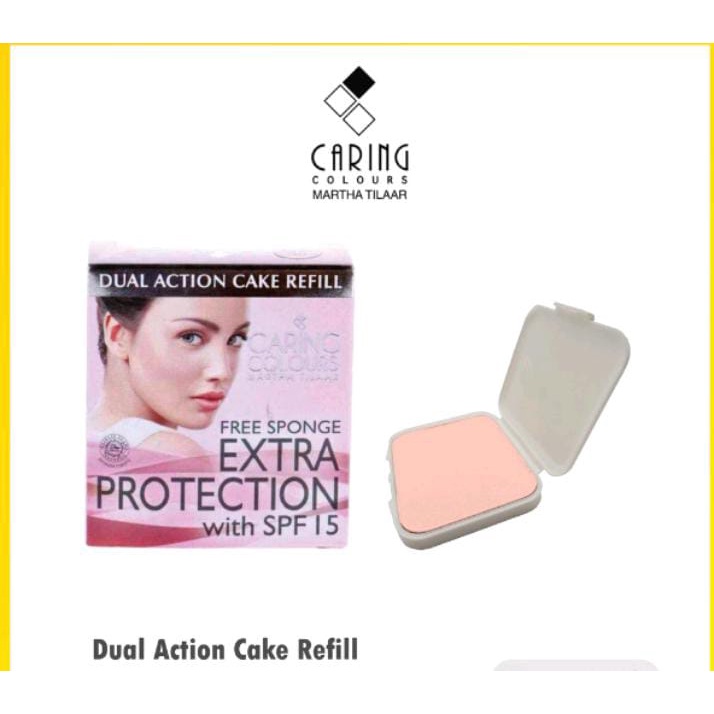 Caring Colours  Refill Dual Action  Spf 15