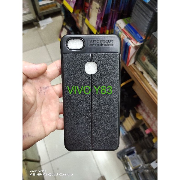 VIVO Y83 , VIVO Y69 softcase silikon karet hitam mantul murah meriah