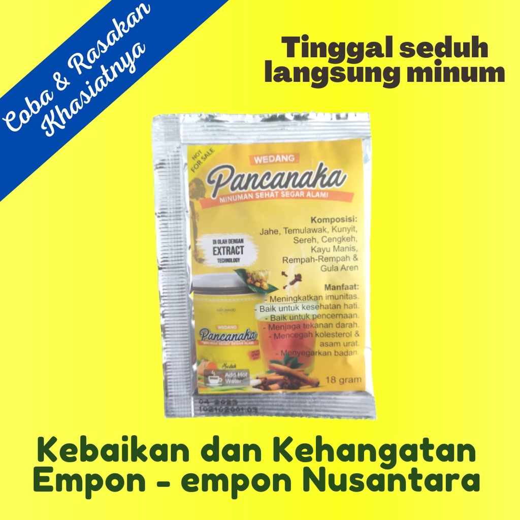 

WEDANG REMPAH PANCANAKA PRODUK GIFT