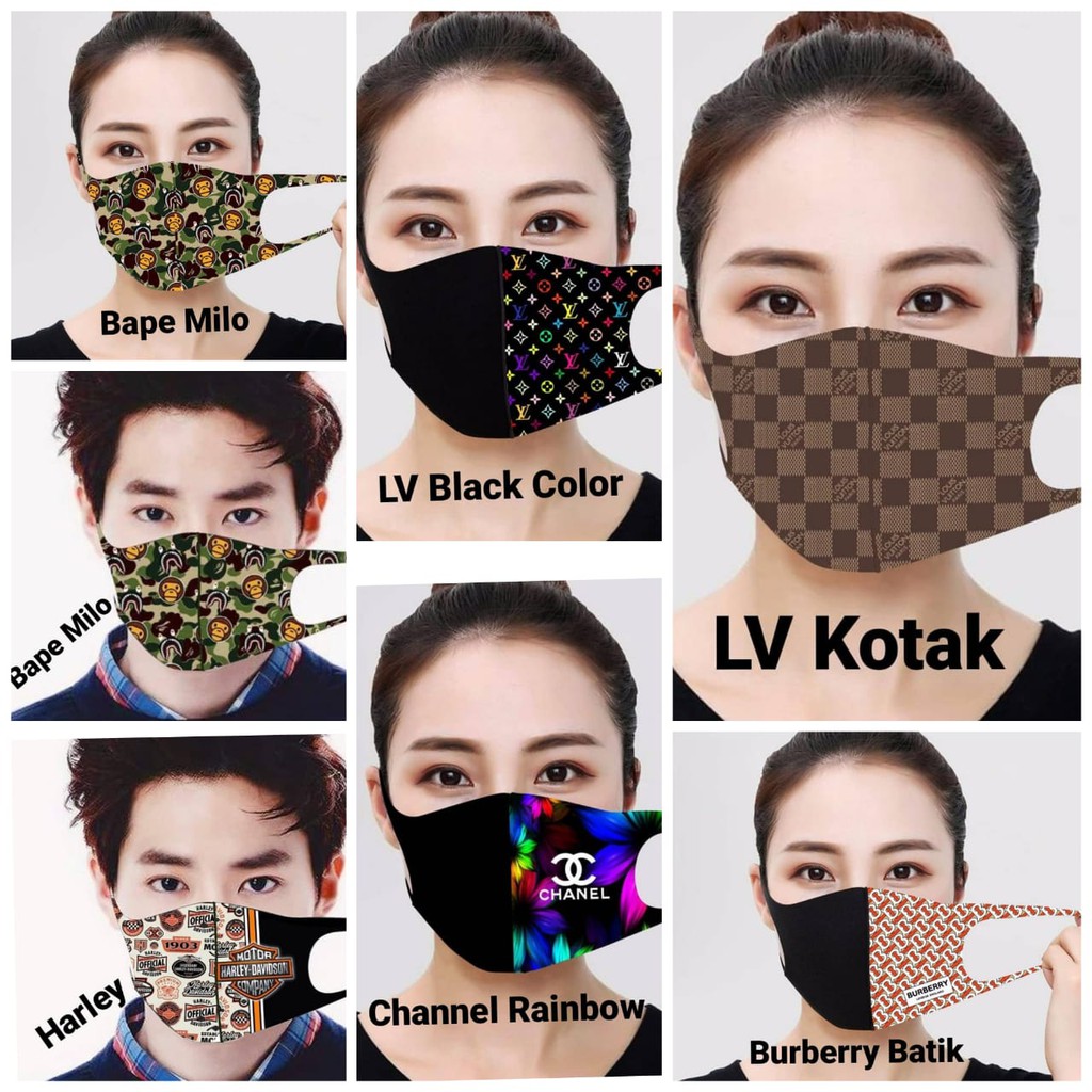  Janiceliem MASKER  SCUBA  MOTIF  BRANDED MASKER  SCUBA  