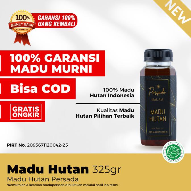 

MADU HUTAN PERSADA 325gr | 100% MADU MURNI