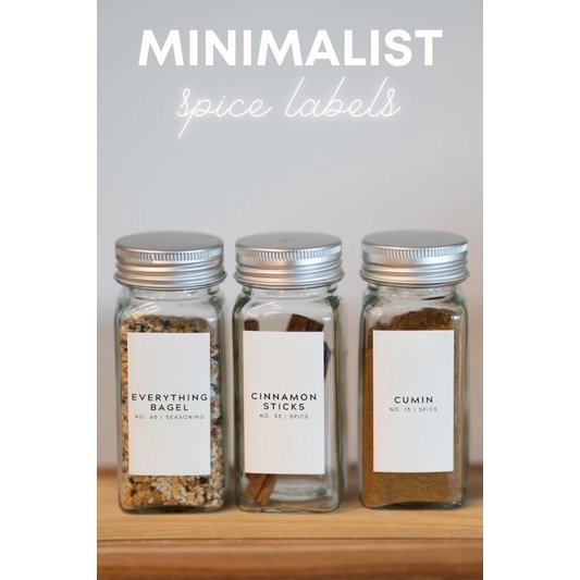 

[sonialee] Sticker Dapur Aesthetic / Sticker bumbu dapur