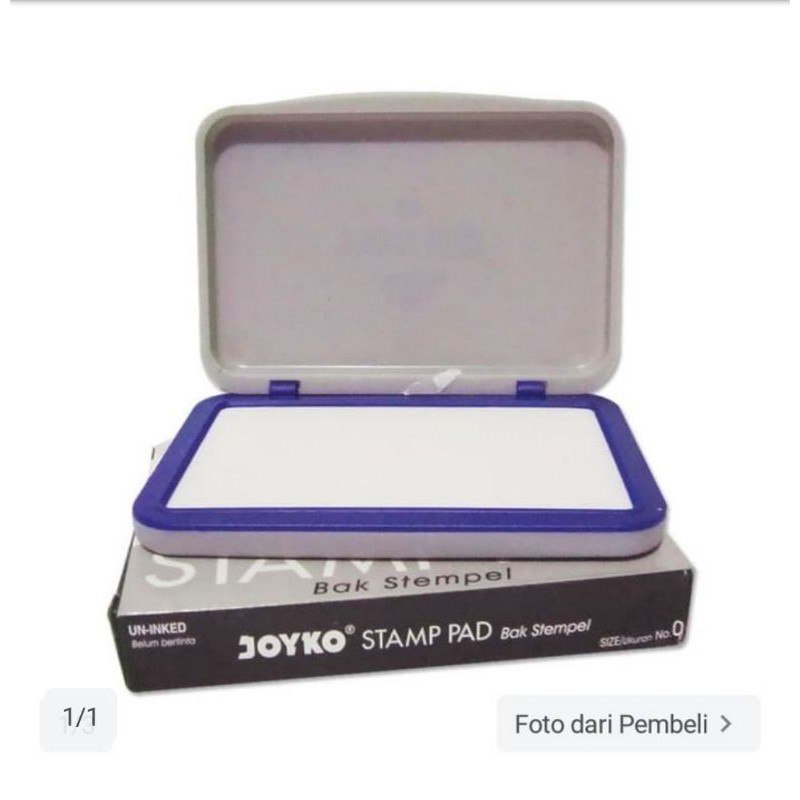 

Bak Stempel Joyko No 0 ( 1 pcs ) (10,2*7,4*1,2 cm)