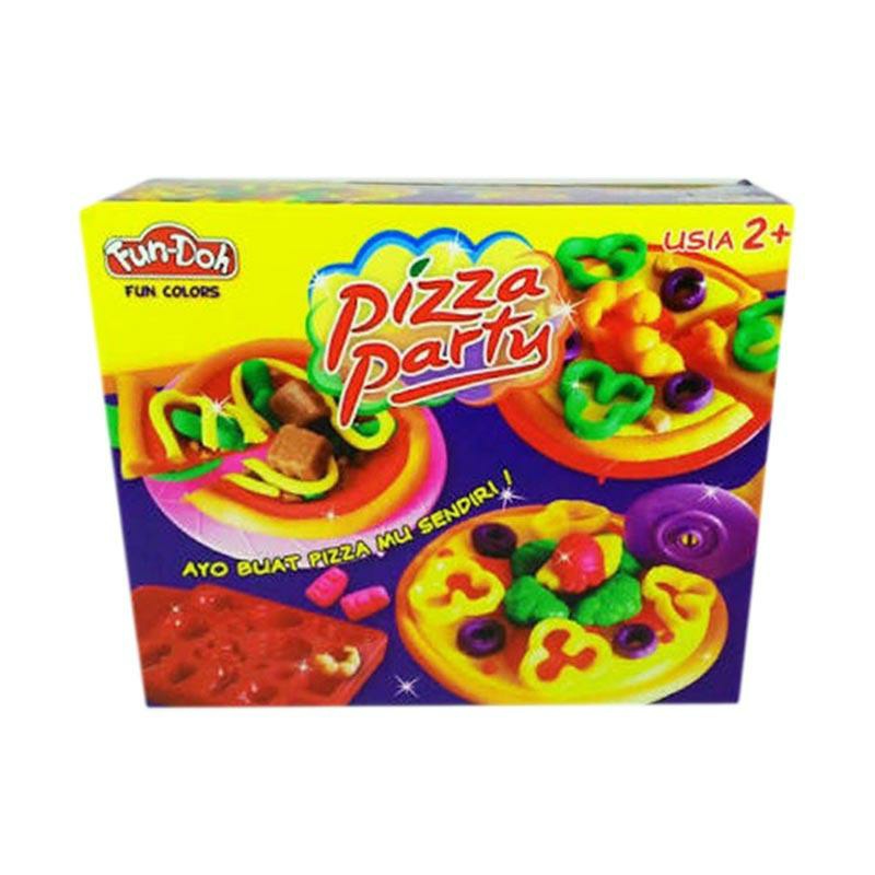 Fundoh 28052 Pizza Party Mainan Edukasi Cetakan Lilin