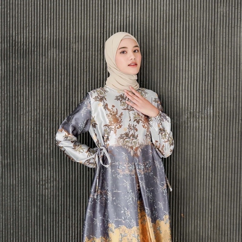 Gamis Maxmara Tasyi M/L/XL/XXL/JUMBO Gamis Kondangan Muslim Premium