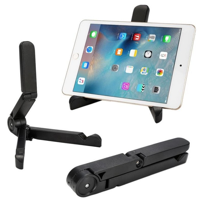 STAND TAB LIPAT V FOLDABLE HOLDER penyangga TABLET HP IPAD BUKU PIAGAM