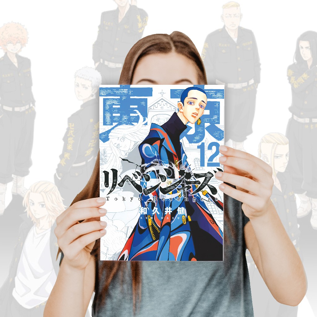 Poster Anime Tokyo Revengers Koleksi A4 - Takemichi Mikey Draken Baji Kazutora-12 TR