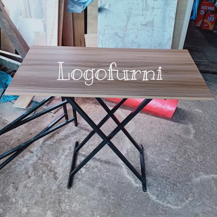 Meja Lipat uk. 80x40x70 pxlxt